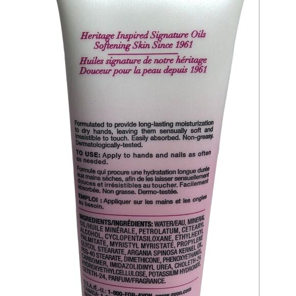 New AVON Skin So Soft 3.4oz Replenishing Hand Cream Soft & Sensual 3.4oz - Picture 2 of 3